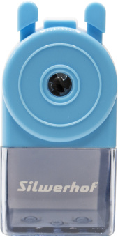 Точилка для карандашей механическая Silwerhof Монстрики 1 отверстие голубой - купить недорого с доставкой в интернет-магазине