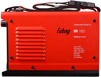 Сварочный аппарат Fubag IR 160 инвертор ММА DC 6.1кВт - купить недорого с доставкой в интернет-магазине