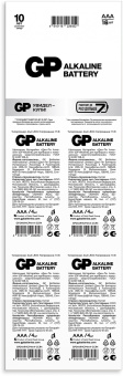 Батарея GP Alkaline 24ARHCP4m4-2CR4 AAA (16шт) блистер - купить недорого с доставкой в интернет-магазине