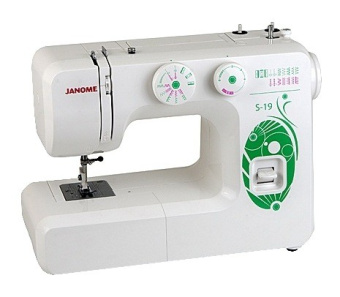 Швейная машина Janome S-19 белый - купить недорого с доставкой в интернет-магазине