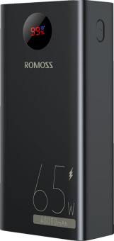 Мобильный аккумулятор Romoss PEA40PF 40000mAh PD 3A черный - купить недорого с доставкой в интернет-магазине