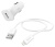 Автомобильное зар./устр. Hama H-183291 1A кабель Apple Lightning белый (00183291) - купить недорого с доставкой в интернет-магазине