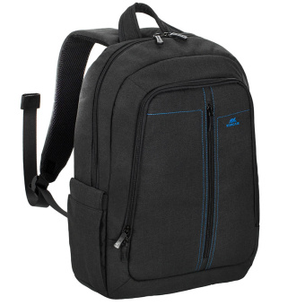 Рюкзак для ноутбука 15.6" Riva 7560 черный полиэстер - купить недорого с доставкой в интернет-магазине