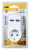 Адаптер-переходник IEK Т-01/01 (1 розетка) белый (блистер) - купить недорого с доставкой в интернет-магазине