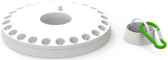 Фонарь походный Gauss GFL003 белый 24Вт лам.:светодиод. AAx3 (GF003) - купить недорого с доставкой в интернет-магазине