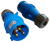 Вилка Lanmaster (LAN-IEC-309-32A1P/M) IEC 309 32A 250V blue - купить недорого с доставкой в интернет-магазине