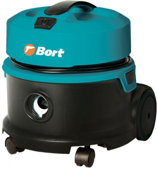 Строительный пылесос Bort BSS-1010HD 1000Вт (уборка: сухая) синий - купить недорого с доставкой в интернет-магазине