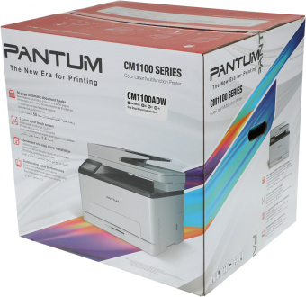 МФУ лазерный Pantum CM1100ADW A4 Net WiFi белый - купить недорого с доставкой в интернет-магазине