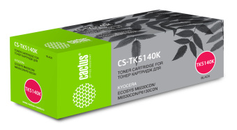 Картридж лазерный Cactus CS-TK5140K TK-5140K черный (7000стр.) для Kyocera Ecosys M6030cdn/M6530cdn/P6130cdn - купить недорого с доставкой в интернет-магазине