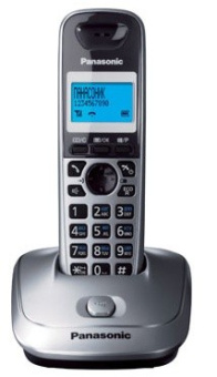 Р/Телефон Dect Panasonic KX-TG2511RUM серый металлик/черный АОН - купить недорого с доставкой в интернет-магазине