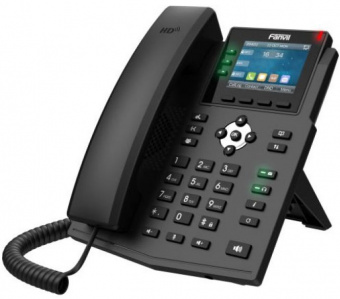 Телефон IP Fanvil X3U черный - купить недорого с доставкой в интернет-магазине