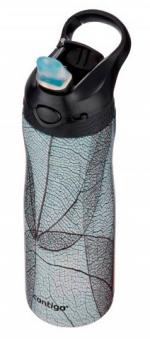 Термос-бутылка Contigo Ashland Couture Chill 0.59л. черный/белый (2127882) - купить недорого с доставкой в интернет-магазине