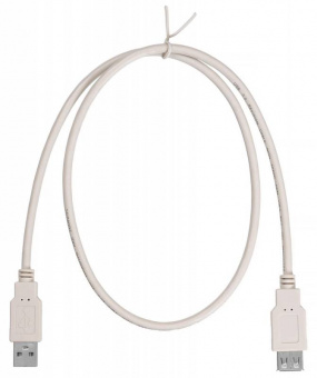 Кабель-удлинитель Buro USB2.0-AM-AF-0,75M USB A(m) USB A(f) 0.75м белый - купить недорого с доставкой в интернет-магазине