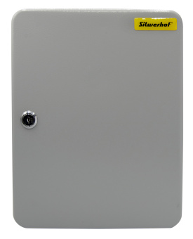 Шкафчик для ключей Silwerhof на 90ключ. 300x240x80мм комппл.90 брелков серый металл - купить недорого с доставкой в интернет-магазине
