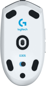 Мышь Logitech G305 Lightspeed белый оптическая (12000dpi) беспроводная USB (5but) - купить недорого с доставкой в интернет-магазине