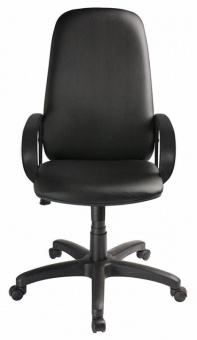 Кресло руководителя Бюрократ CH-808AXSN черный Or-16 эко.кожа крестов. пластик - купить недорого с доставкой в интернет-магазине