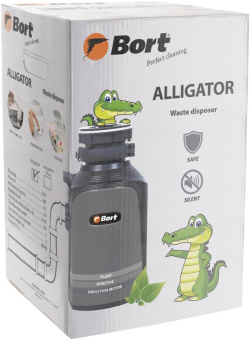 Измельчитель Bort Alligator 560Вт черный - купить недорого с доставкой в интернет-магазине