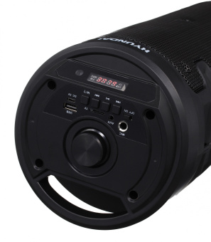 Минисистема Hyundai H-MC160 черный 50Вт FM USB BT SD/MMC - купить недорого с доставкой в интернет-магазине