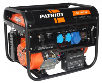 Генератор Patriot GP 7210AE 6.5кВт - купить недорого с доставкой в интернет-магазине