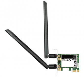 Сетевой адаптер WiFi D-Link DWA-582 (OEM) DWA-582 PCI Express (ант.внеш.съем) 2ант. - купить недорого с доставкой в интернет-магазине