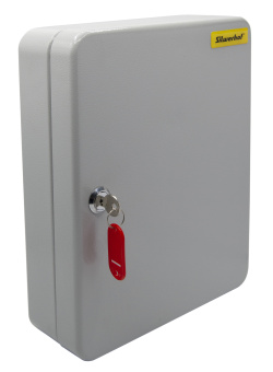 Шкафчик для ключей Silwerhof на 90ключ. 300x240x80мм комппл.90 брелков серый металл - купить недорого с доставкой в интернет-магазине