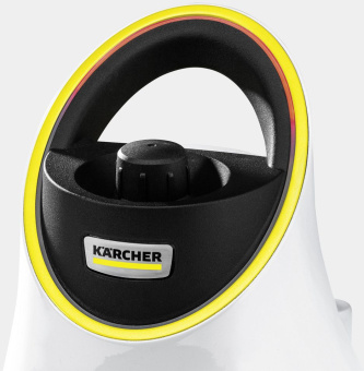Пароочиститель напольный Karcher EasyFix SC 2 Deluxe 1500Вт белый/желтый - купить недорого с доставкой в интернет-магазине
