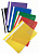 Папка-скоросшиватель Бюрократ -PS-V20YEL A4 прозрач.верх.лист карм.для визит. пластик желтый 0.12/0.16