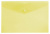 Конверт на кнопке Бюрократ -PK804A5YEL A5 пластик 0.18мм желтый - купить недорого с доставкой в интернет-магазине