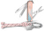 Нож перочинный Victorinox Classic SD Paris Style (0.6223.E221) 58мм 7функц. розовый подар.коробка - купить недорого с доставкой в интернет-магазине