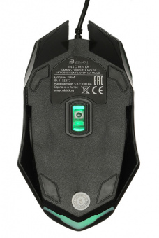 Мышь Оклик 396M INSOMNIA черный оптическая (1000dpi) USB (3but) - купить недорого с доставкой в интернет-магазине