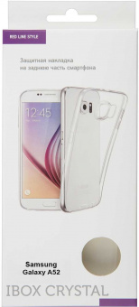 Чехол (клип-кейс) Redline для Samsung Galaxy A52 iBox Crystal прозрачный (УТ000023931) - купить недорого с доставкой в интернет-магазине