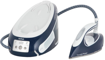Парогенератор Tefal SV8060E0 2800Вт синий/белый - купить недорого с доставкой в интернет-магазине