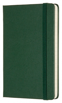 Блокнот Moleskine CLASSIC MM710K15 Pocket 90x140мм 192стр. линейка твердая обложка зеленый - купить недорого с доставкой в интернет-магазине