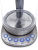Чайник электрический Kitfort КТ-616 1.5л. 2200Вт серебристый/черный (корпус: нержавеющая сталь/стекло) - купить недорого с доставкой в интернет-магазине
