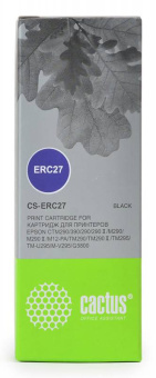 Картридж матричный Cactus CS-ERC27 черный для Epson ERC 27 - купить недорого с доставкой в интернет-магазине