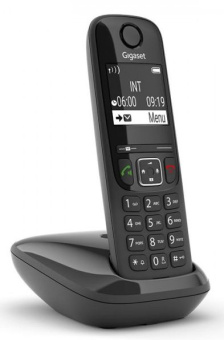 Телефон IP Gigaset AS690IP RUS черный (S30852-H2813-S301) - купить недорого с доставкой в интернет-магазине