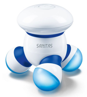 Массажер Sanitas SMG11 1.6Вт голубой - купить недорого с доставкой в интернет-магазине