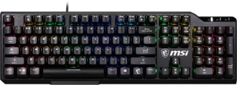 Клавиатура MSI VIGOR GK41 LR RU механическая черный USB Multimedia for gamer LED (S11-04RU248-CLA) - купить недорого с доставкой в интернет-магазине