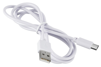 Кабель Digma TYPE-C-1.2M-WH USB (m)-USB Type-C (m) 1.2м белый - купить недорого с доставкой в интернет-магазине