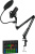 Микрофон проводной Оклик SM-600G 2.5м черный - купить недорого с доставкой в интернет-магазине