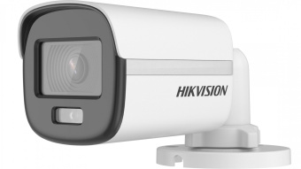 Камера видеонаблюдения аналоговая Hikvision DS-2CE10DF3T-FS(2.8MM) 2.8-2.8мм HD-CVI HD-TVI цв. корп.:белый - купить недорого с доставкой в интернет-магазине
