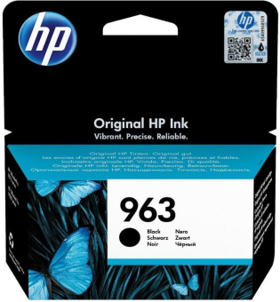 Картридж струйный HP 963 3JA26AE черный (1000стр.) для HP OfficeJet Pro 901x/902x HP - купить недорого с доставкой в интернет-магазине