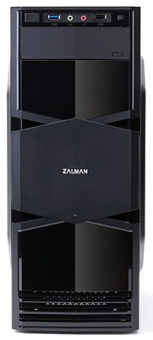 Корпус Zalman ZM-T3 черный без БП mATX 1x80mm 3x120mm 1xUSB2.0 1xUSB3.0 audio bott PSU - купить недорого с доставкой в интернет-магазине