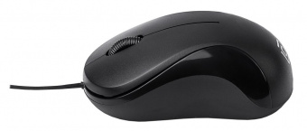 Мышь Оклик 115SR черный оптическая (1000dpi) USB для ноутбука (3but) - купить недорого с доставкой в интернет-магазине
