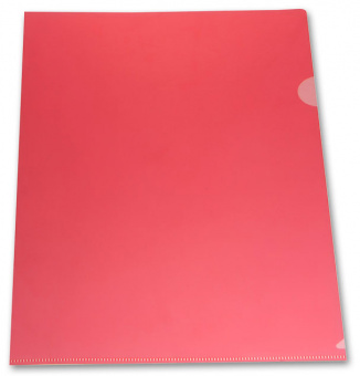 Папка-уголок Бюрократ -E310/1RED A4 пластик 0.18мм красный - купить недорого с доставкой в интернет-магазине