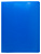 Папка на 4-х кольцах Buro -ECB0420/4RBLUE A4 пластик 0.5мм синий