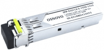 Модуль Osnovo SFP-S1LC12-G-1550-1310 - купить недорого с доставкой в интернет-магазине