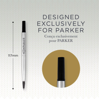 Стержень роллер Parker Quink Z01 (CW1950277) F 0.5мм черные чернила без упак. - купить недорого с доставкой в интернет-магазине