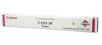 Тонер Canon C-EXV34 3784B002 пурпурный туба для копира iR C2020/C2025/C2030/C2220/C2225/C2230 - купить недорого с доставкой в интернет-магазине