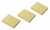 Блок самоклеящийся бумажный Silwerhof 38x51мм 100лист. 75г/м2 пастель желтый европодвес (упак.:3шт) - купить недорого с доставкой в интернет-магазине